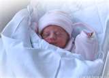           un tout petit bébé